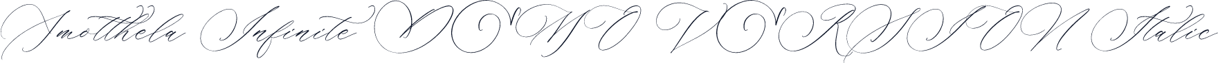 Amotthela Infinite DEMO VERSION Italic