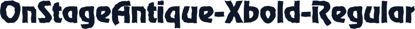 OnStageAntique-Xbold-Regular