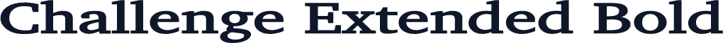 Challenge Extended Bold