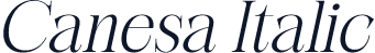 Canesa Italic