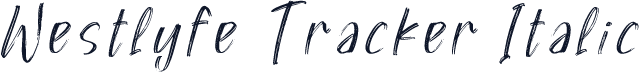 Westlyfe Tracker Italic