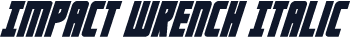 Impact Wrench Italic