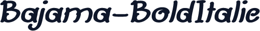 Bajama-BoldItalic