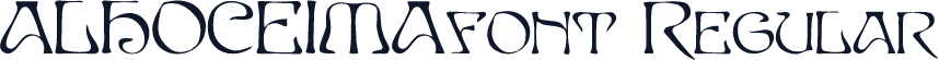 ALHOCEIMAfont Regular