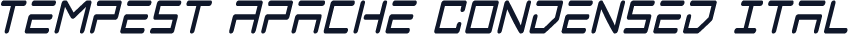 Tempest Apache Condensed Ital