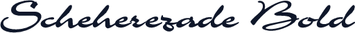 Scheherezade Bold