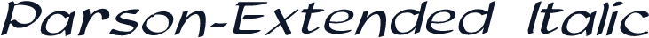 Parson-Extended Italic