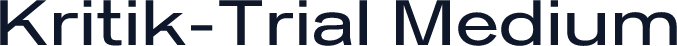 Kritik-Trial Medium