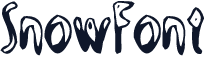 SnowFont