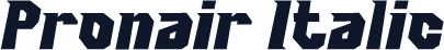 Pronair Italic