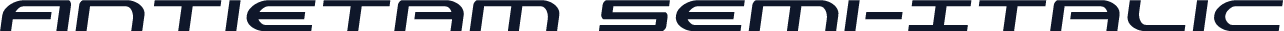 Antietam Semi-Italic