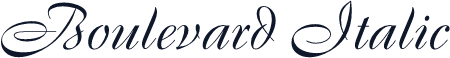 Boulevard Italic