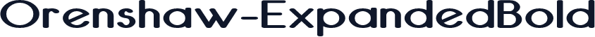 Orenshaw-ExpandedBold