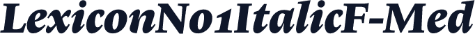 LexiconNo1ItalicF-Med