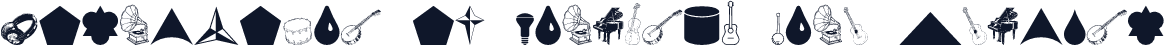 Cornucopia of Dingbats Nine Regular