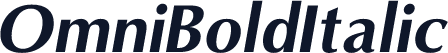 OmniBoldItalic