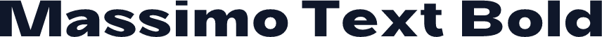 Massimo Text Bold