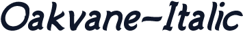 Oakvane-Italic