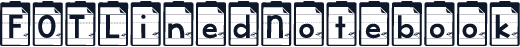 FOTLinedNotebook