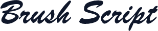Brush Script