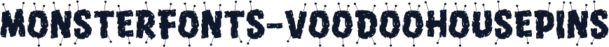 MonsterFonts-VoodoohousePins