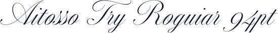 Altesse Try Regular 64pt