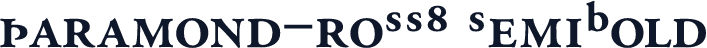 GaramondProSSK SemiBold