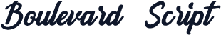 Boulevard Script