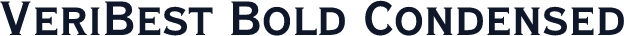 VeriBest Bold Condensed