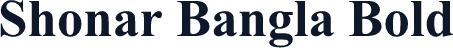 Shonar Bangla Bold