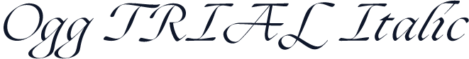 Ogg TRIAL Italic