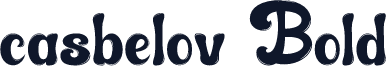 casbelov Bold