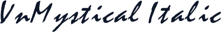 VnMystical Italic