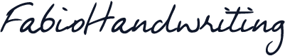 FabioHandwriting