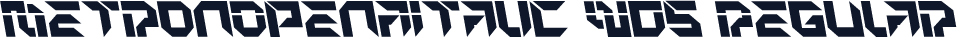 MetronOpenAItalic W05 Regular