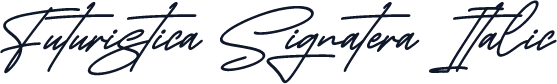 Futuristica Signatera Italic