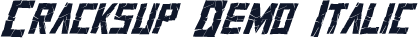 Cracksup Demo Italic