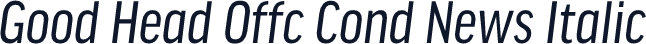Good Head Offc Cond News Italic