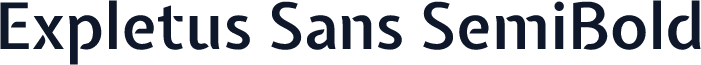 Expletus Sans SemiBold