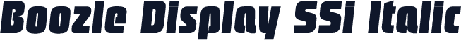 Boozle Display SSi Italic