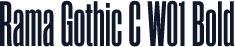 Rama Gothic C W01 Bold