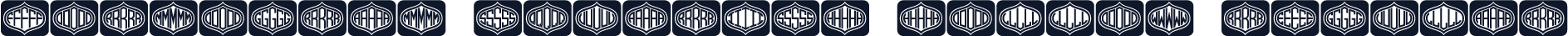Formogram Squarish Hollow Regular
