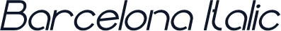 Barcelona Italic