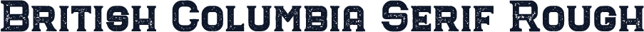 British Columbia Serif Rough
