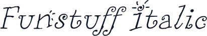Funstuff Italic