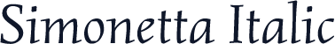Simonetta Italic