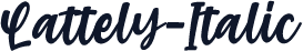 Lattely-Italic