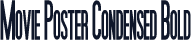 Movie Poster Condensed Bold