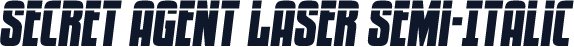 Secret Agent Laser Semi-Italic
