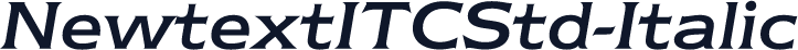 NewtextITCStd-Italic